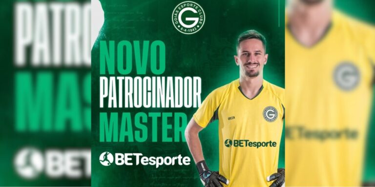 Após acertar com Vila Nova, BETesporte é nova patrocinadora máster do rival Goiás