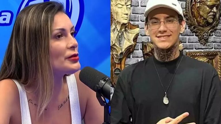 Andressa Urach revela ter levado o filho para perder a virgindade: "No p*teiro"