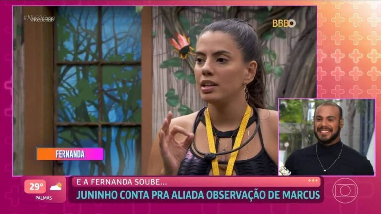 Marcus Vinicius detona jogo de Fernanda no BBB 24: 'Sonsa'