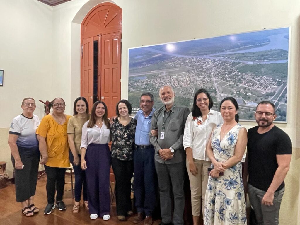 Prefeito Nelson Cintra recebe visita do superintendente e técnicos do Ministério da Saúde 