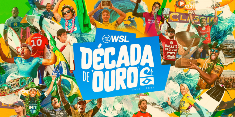 WSL promoverá série de conteúdos sobre a década de ouro do surfe brasileiro nas redes sociais