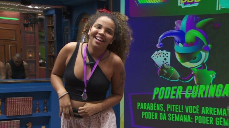 Pitel arremata Poder Curinga do BBB 24 e votará duas vezes no Paredão de domingo