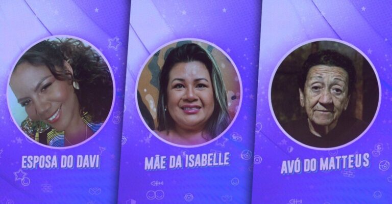 Finalistas do BBB 24 se emocionam com recados da família