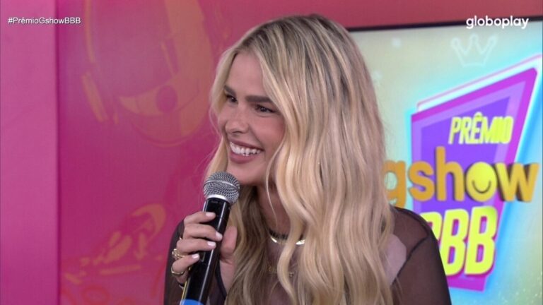 No Prêmio gshow BBB 24, Yasmin Brunet responde se está solteira