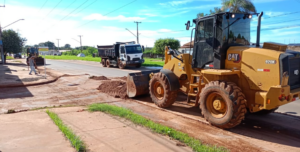 Prefeitura intensifica trabalhos preventivos e manutenção nos pontos danificados pela chuva