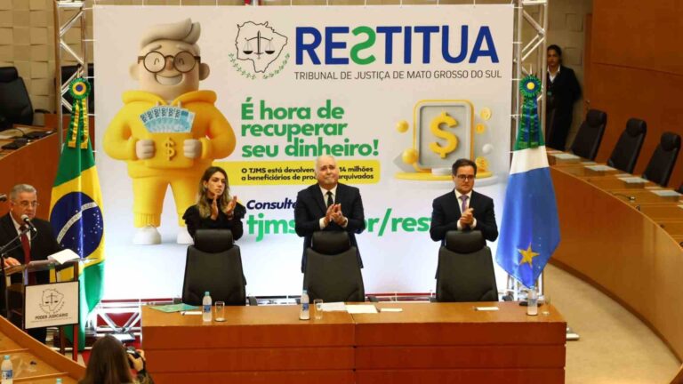 Programa Restitua: sul-mato-grossenses já podem consultar se têm valores a receber de processos judiciais