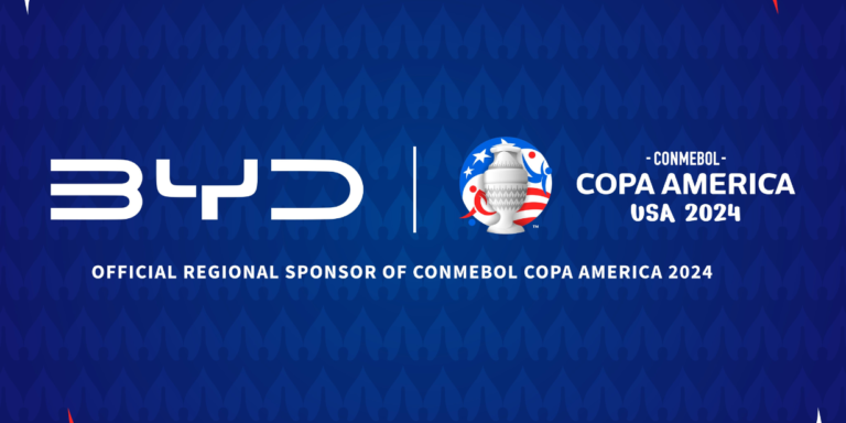 BYD se torna parceira da Copa América 2024