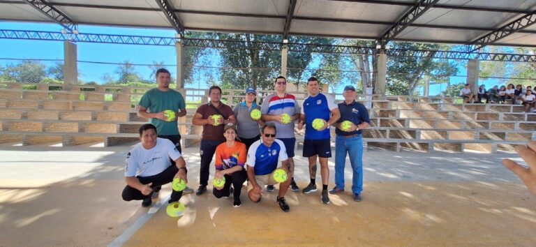 “Integração Esportiva: Porto Murtinho Participa de Evento de Handebol e Basquete em Carmelo Peralta”