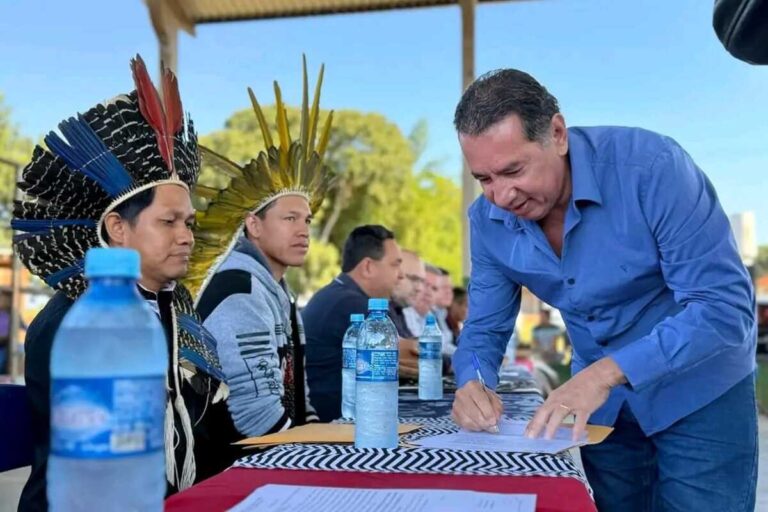 No lançamento de construção de escola, Gerson defende parceria que gera resultados para a população