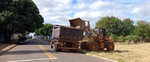 Prefeitura reforça trabalho de limpeza e manutenção de vias em vários bairros