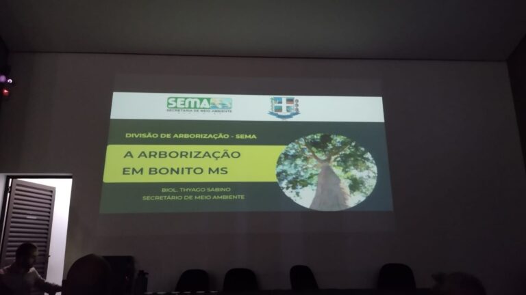 Bonito apresenta práticas inovados durante IV Fórum MS de Arborização para Cidades Sustentáveis