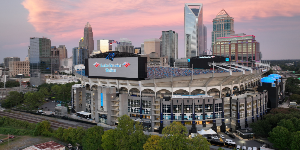 Carolina Panthers se mantém no Bank of America Stadium após acordo de US$ 800 milhões