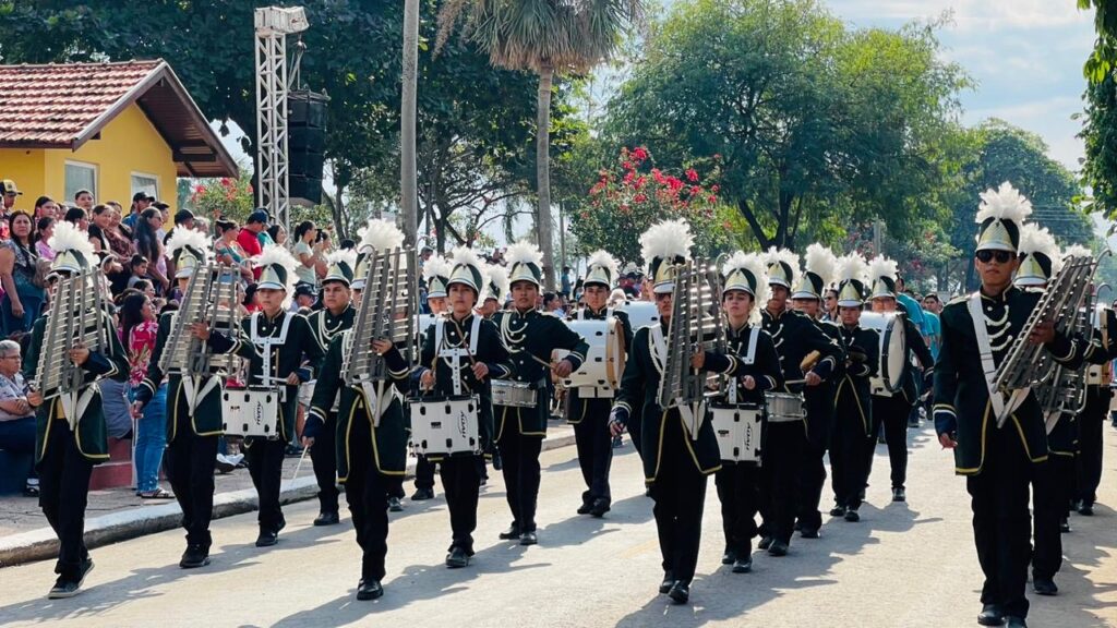 Delegações de Bandas e Fanfarra do Circuito Sul-Mato-Grossense Já Estão em Porto Murtinho