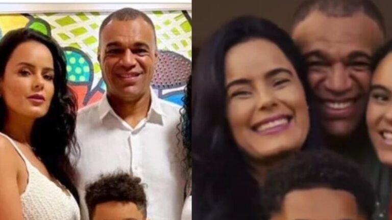 Em luto pela sobrinha de 9 anos, Denilson é pai de dois filhos; conheça a família