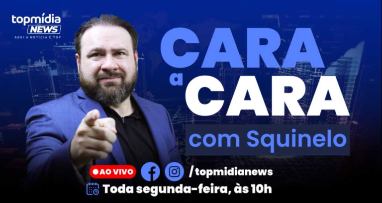 Estreia de 'Cara a Cara com Squinelo' tem entrevista com presidente da Câmara de Campo Grande