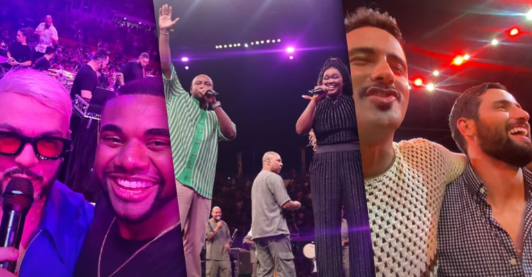 Festival de Parintins: Raquele canta com Thiaguinho e ex-BBBs sobem ao palco em show do Belo