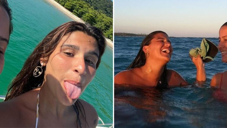 Filha de Flávia Alessandra e Marcos Paulo posta foto rara com irmã mais velha: "Do papai"