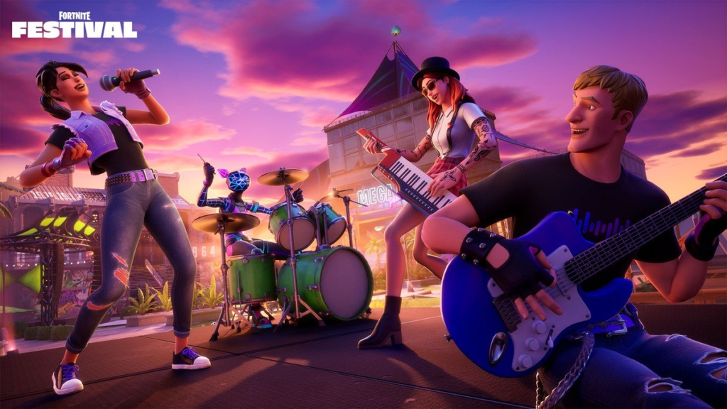 Fortnite Festival: veja gameplay, músicas e como jogar com ou sem guitarra