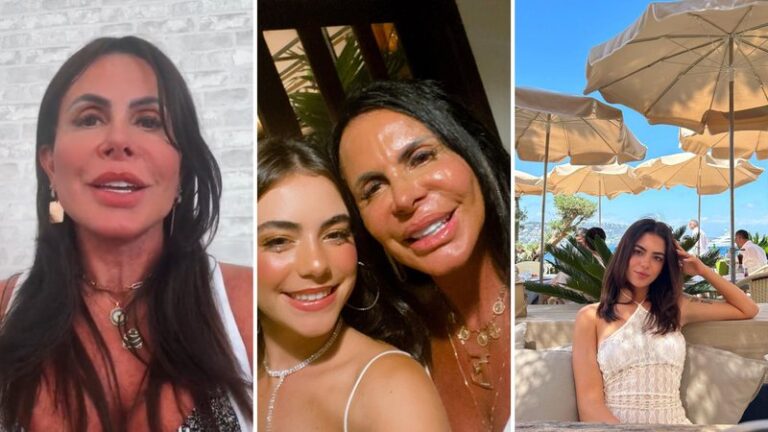 Gretchen revela que a filha começou a trabalhar aos 16 anos como entregadora na Europa