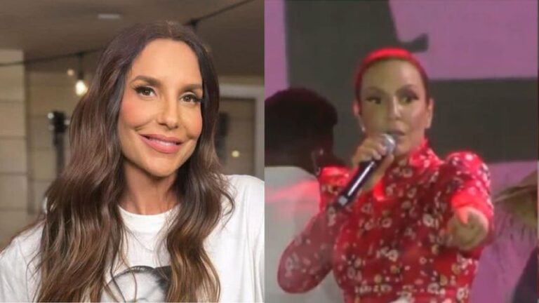 Ivete Sangalo se enrola ao falar nome de fã e público faz coro para ela entender