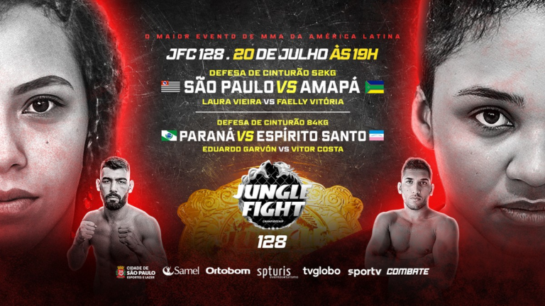 Jungle Fight 128 coloca dois cinturões em disputa em São Paulo