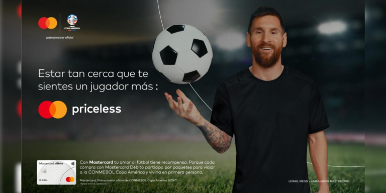 Mastercard lança campanha com Lionel Messi e apresenta soluções de pagamento para Copa América 2024