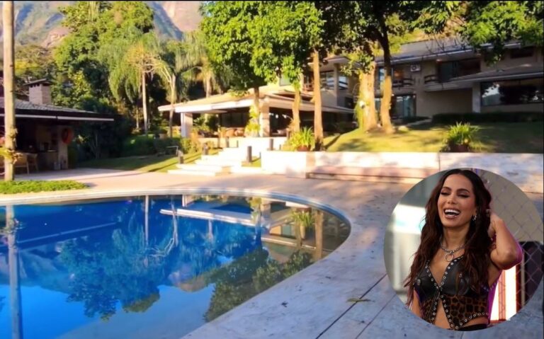 Nova mansão de Anitta no Rio foi cenário da novela 'Em família'; veja fotos e vídeo