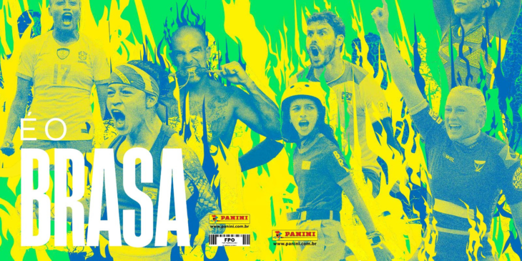 Panini apresenta álbum oficial do COB para Jogos Olímpicos de Paris 2024