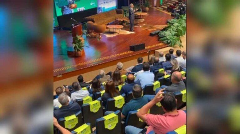 Paulo Guedes, ex-ministro de Bolsonaro, palestra em evento do agro em Campo Grande