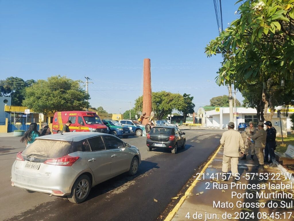 Prefeitura Municipal de Porto Murtinho em parceria com a Secretaria Municipal de Meio Ambiente, Polícia Militar Ambiental, Polícia Militar, Corpo de Bombeiros e a Sanesul, realizaram blitz educativas