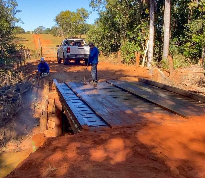 Prefeitura de TL revitalizou quatro pontes rurais e tem cronograma para mais duas em 2024