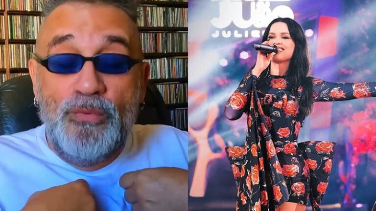 Regis Tadeu ataca Juliette ao reagir à nova música: "Verdadeiro esterco musical"