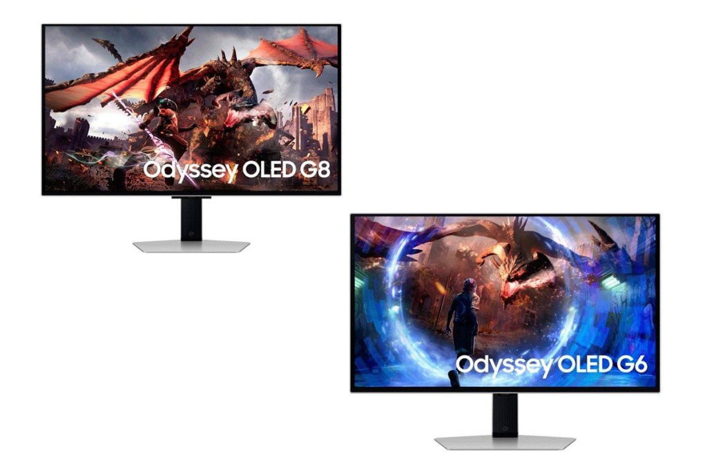 Samsung lança monitores gamer Odyssey G8 e G6 com tela OLED de até 360 Hz