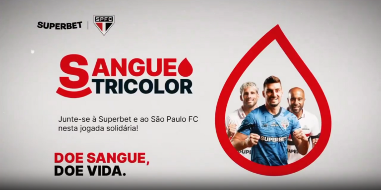 São Paulo e Superbet farão campanha de doação de sangue no Morumbis e na Grande SP