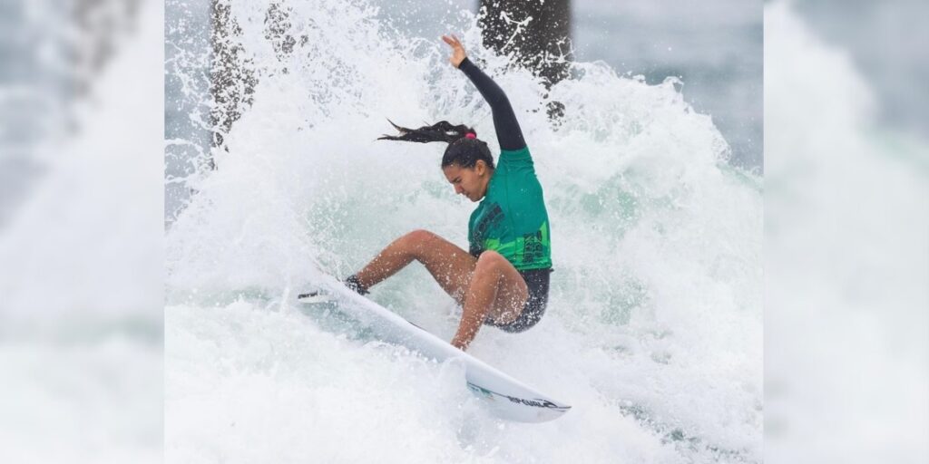 Sophia Medina, irmã de Gabriel Medina, é a nova embaixadora da Vivo