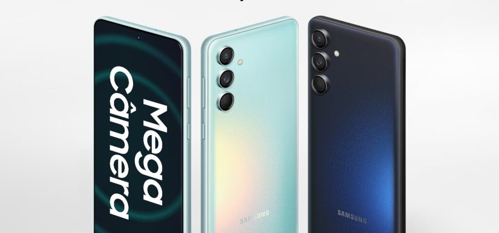 3 celulares Samsung 256 GB para comprar agora em promoção