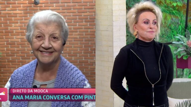 Ana Maria Braga chora durante entrevista com senhora que lembra a sua mãe: “Ganhei de presente”