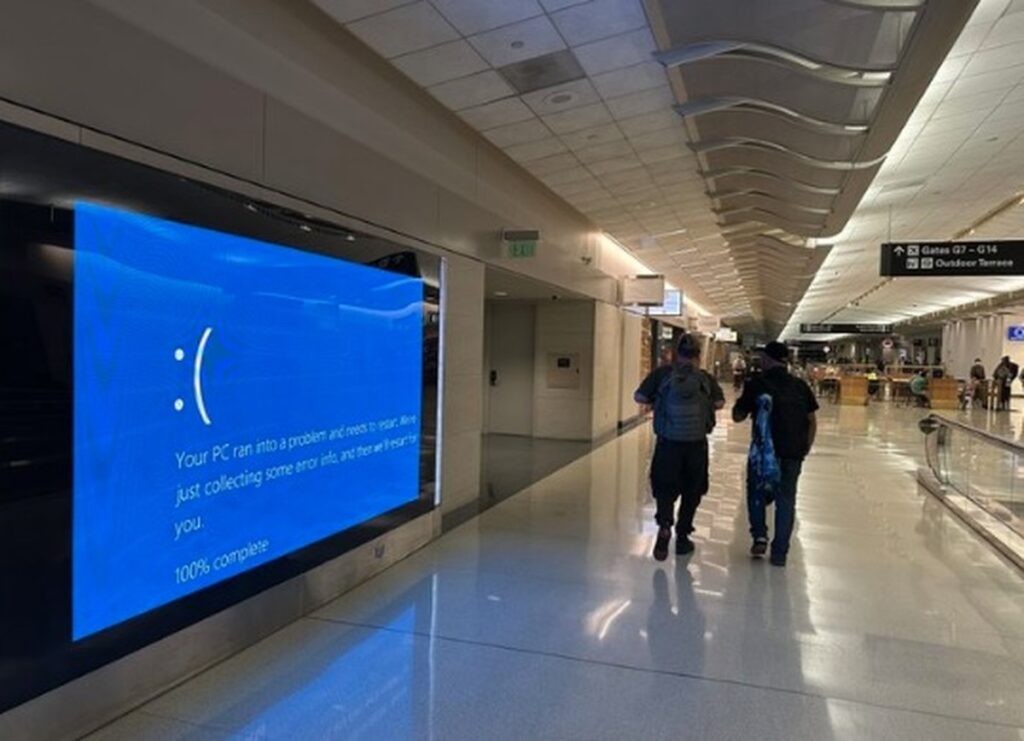 Apagão cibernético global afeta finanças, telecomunicações e voos
