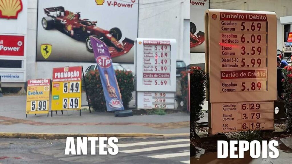 Aumento mal vigorou e já tem posto com gasolina mais cara em Campo Grande