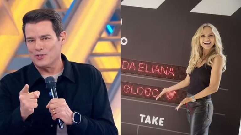 Celso Portiolli faz piada com Eliana após saída da loira do SBT: "Temos que enrolar"