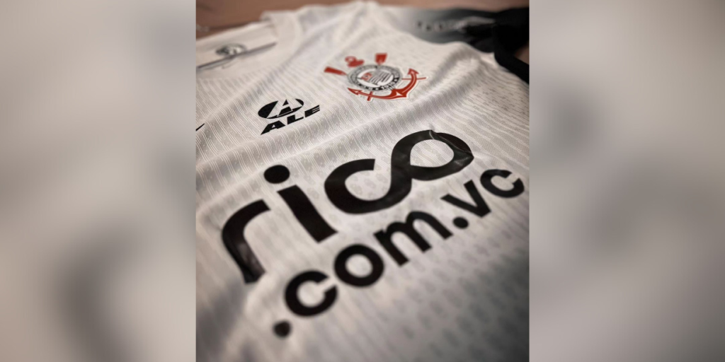 Corinthians anuncia patrocínio pontual da Rico, plataforma da XP, para clássico com Palmeiras