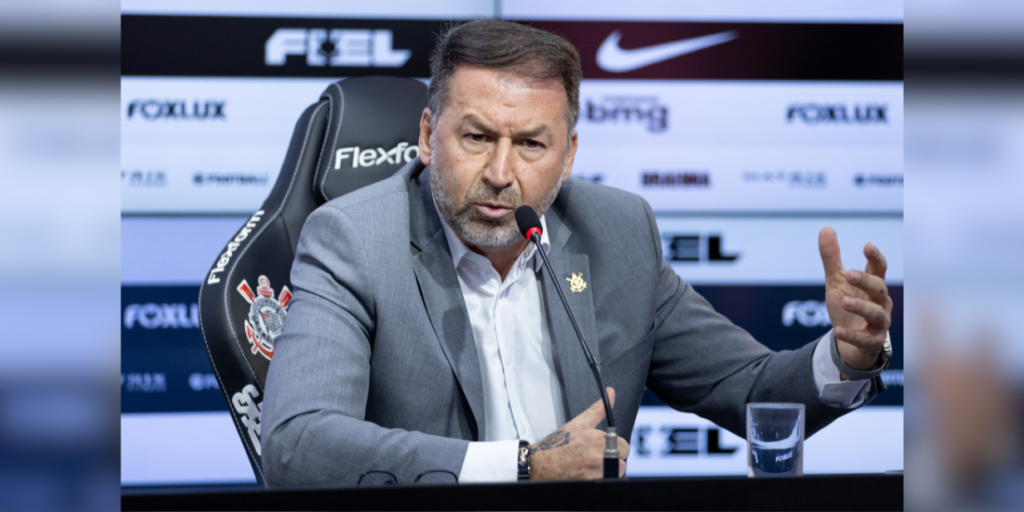 Corinthians oficializa acordo com Liga Forte União para negociar direitos de TV do Brasileirão