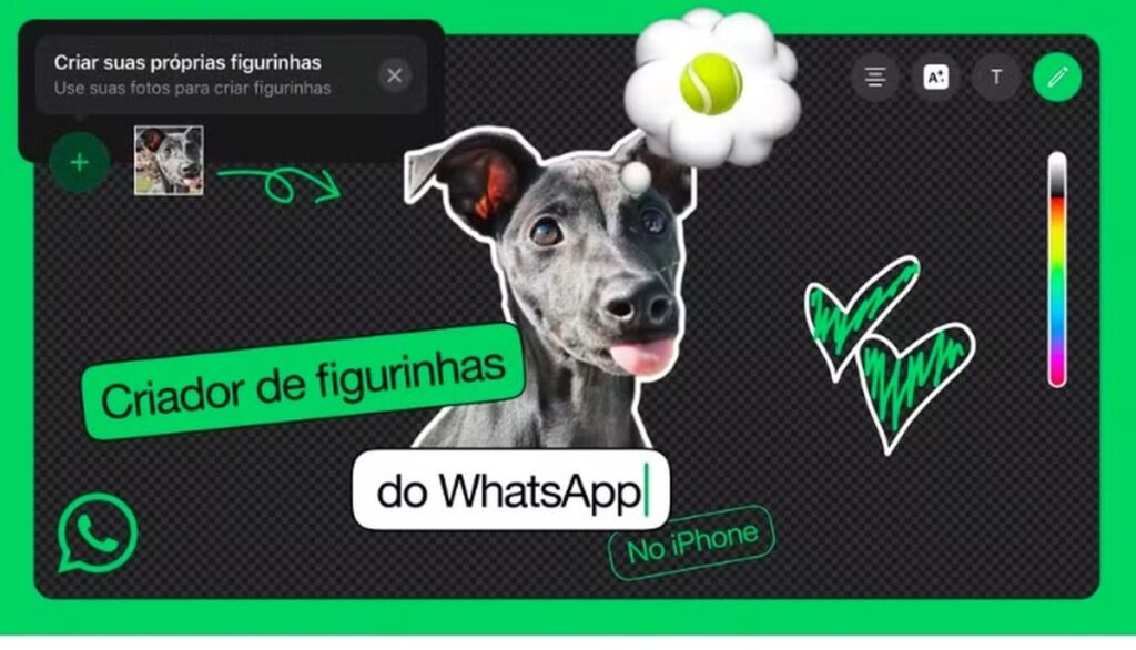 Criador de figurinhas do WhatsApp, que usa IA, é desativado no Brasil. Entenda