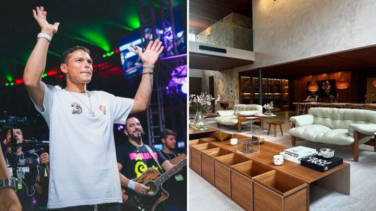 De volta ao Brasil, Thiago Silva é dono de mansão luxuosa em Mangaratiba