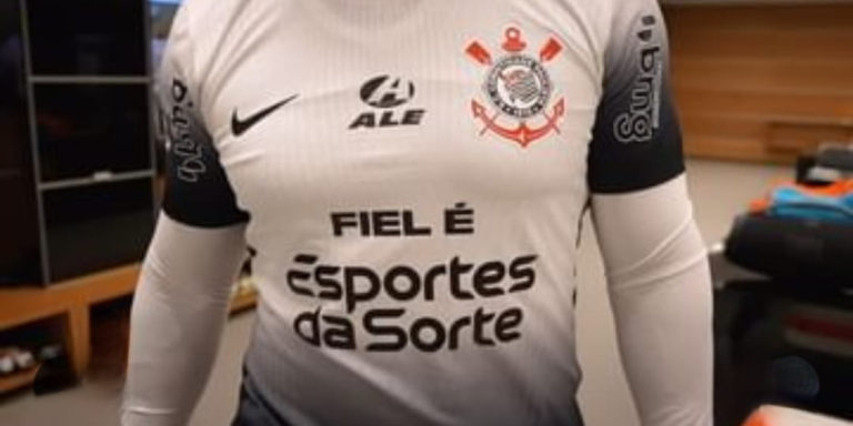 Esportes da Sorte é anunciado patrocinador máster do Corinthians em jogo do Brasileirão