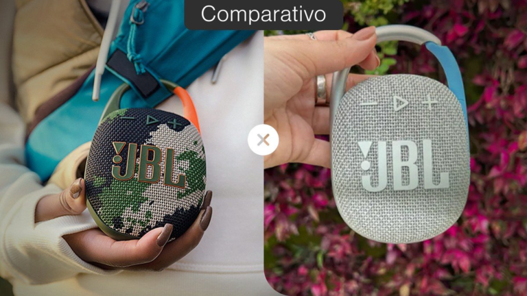 JBL Clip 5 vs Clip 4: compare as caixinhas de som portáteis