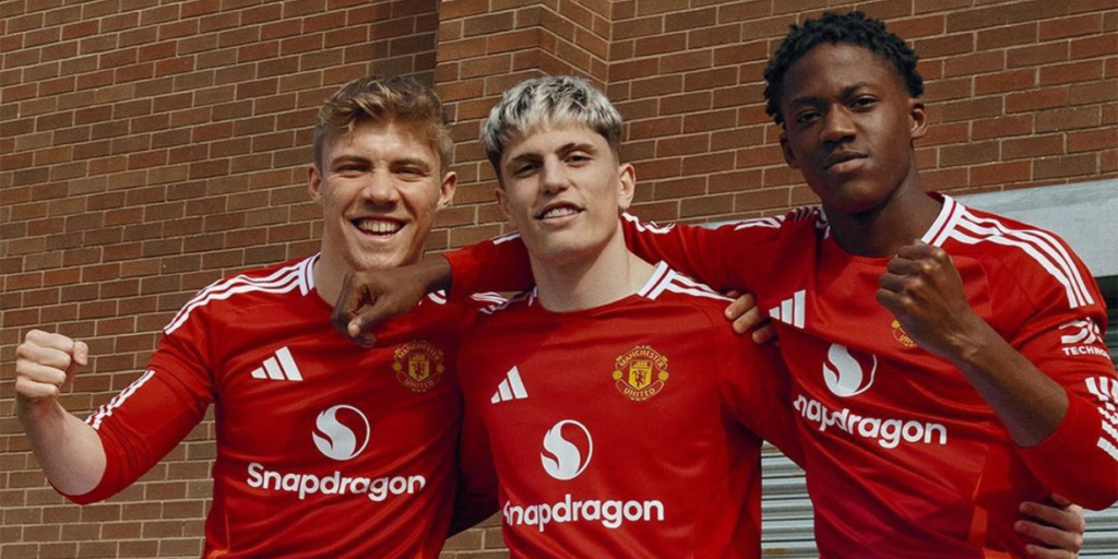 Manchester United divulga camisa para temporada 2024/2025 com novo patrocínio máster