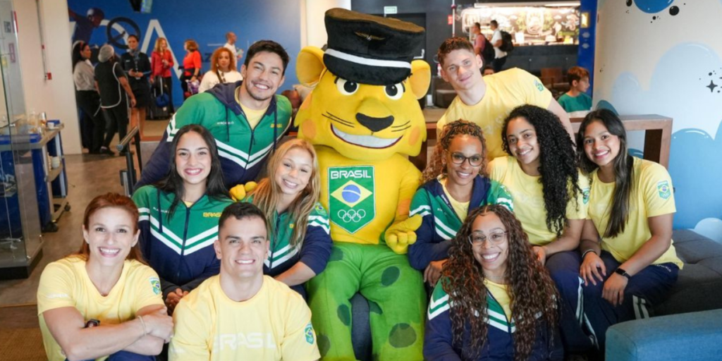 Medalha olímpica a caminho