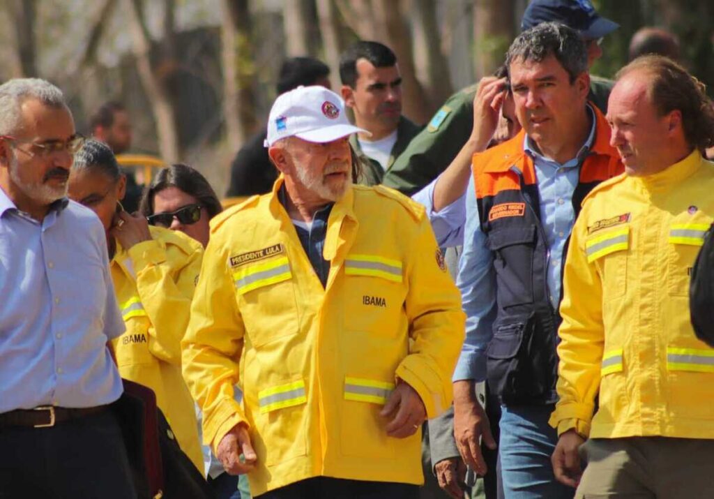 Riedel elogia Lula por reforço no combate a incêndios no Pantanal