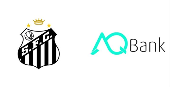 Santos fecha patrocínio com AQBank para barra frontal da camisa